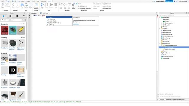 How to change FoV in Roblox Studio - TUTORIAL смотреть онлайн