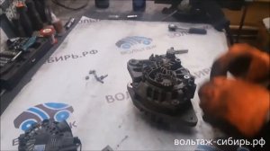 Видео ремонт генератора Киа Серато