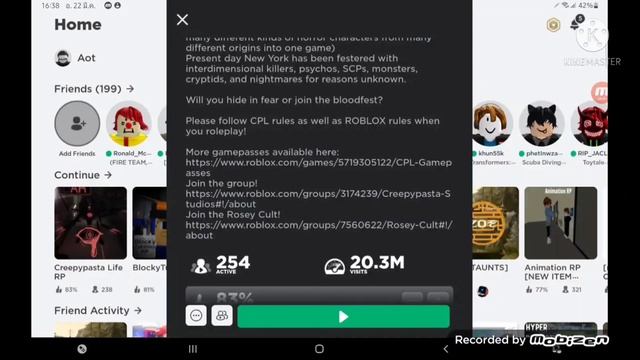 Roblox:creepypasta Life Rp How To Get More Gamepass