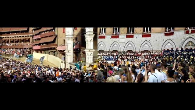 Сиена Палио август 2019