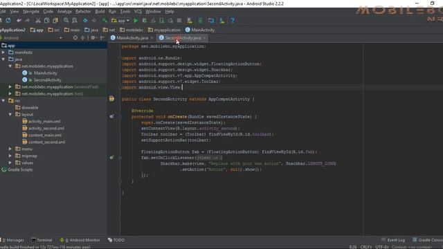 How to remove unused imports in Android Studio смотреть онлайн