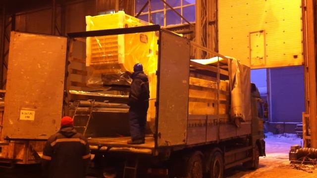 Дизель генератор FG wilson - отгрузка заказчику смотреть онлайн