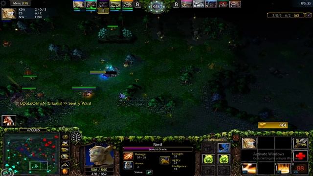 gameplay dota 1(Atinad) hero oracle offlane,best game.گیمپلی هیروی اوراکل смотреть онлайн