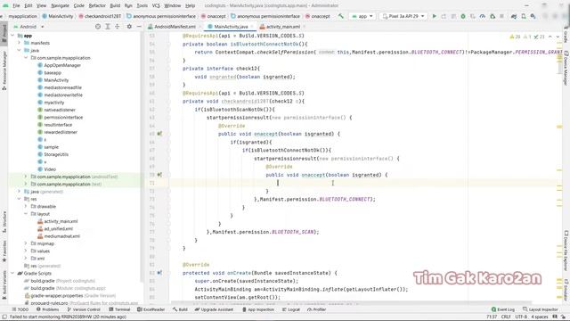 android 12 Bluetooth scan connect permission | just coding no talk смотреть онлайн