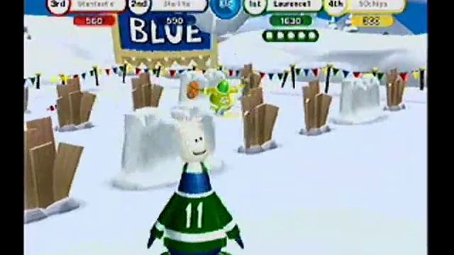 Club Penguin Game Day! Take on the Computer Game Play Nintendo Wii смотреть онлайн