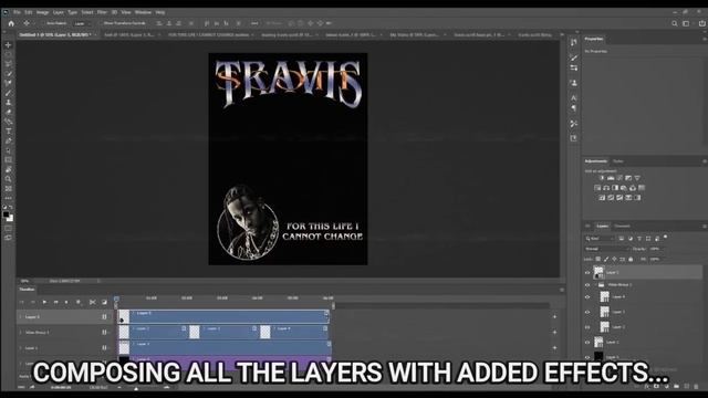 HOW TO ANIMATE 2D GRAPHIC DESIGN USING PHOTOSHOP & AFTER EFFECTS | Motion Graphics смотреть онлайн