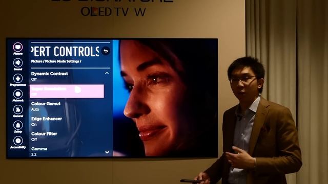 LG 2017 OLED TV Menu Picture Settings: HDR, HLG, Dolby Vision