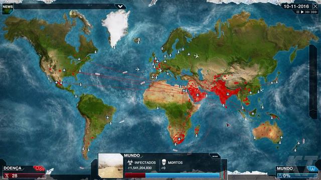 Plague Inc - Como liberar TODOS os genes. смотреть онлайн