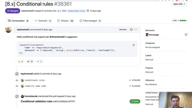 New in Laravel 8.55: Route WithTrashed and Rule::when Conditional Validation смотреть онлайн