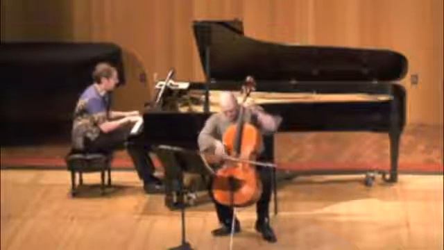 Pampeana #2 by Alberto Ginastera - Matthew McCright, Piano and Joshua Koestenbaum, Cello смотреть онлайн