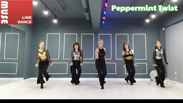 Peppermint Twist Line Dance/ High Beginner/ Muse Line Dance смотреть онлайн