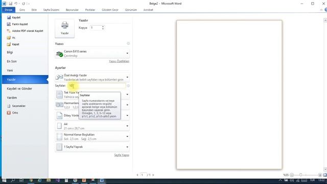 Microsoft Word 2010 Görsel Eğitim Ders-1 [Genel Bilgi ve Dosya menüsü] смотреть онлайн