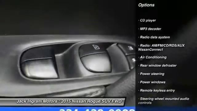 2015 Nissan Rogue Montgomery AL N16083A смотреть онлайн