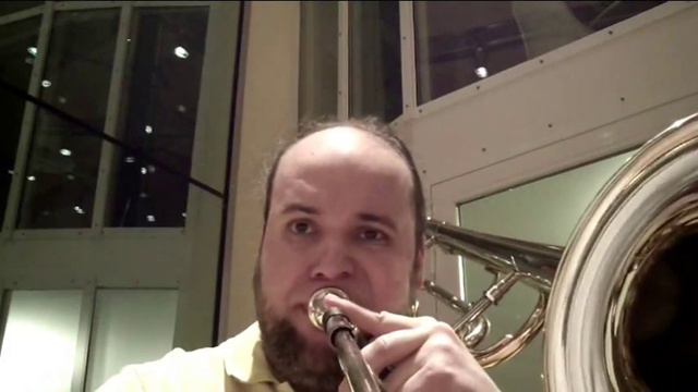 Richard Wagner Götterdamerung Act 2 contrabass trombone смотреть онлайн