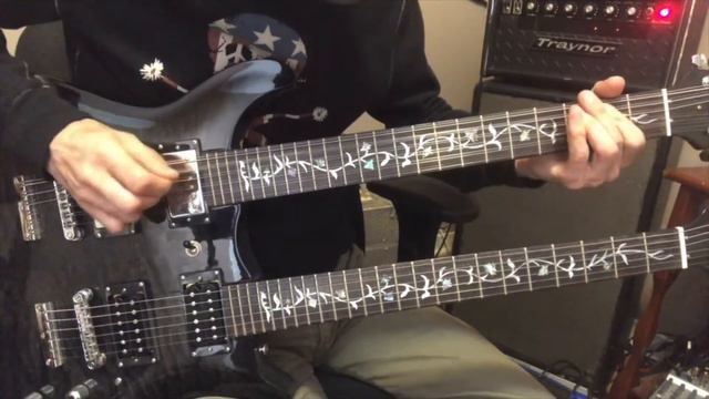 Dot On Shaft - Twin Tiger - Double Neck Guitar - (Caparelli) смотреть онлайн