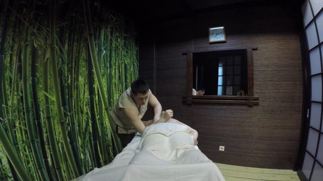 Гавайский массаж часть 2.