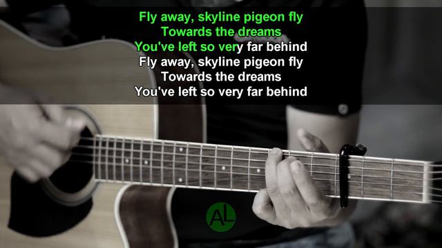 Skyline pigeon - Elton John (Acoustic karaoke) смотреть онлайн