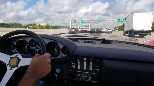 1972 Ferrari 246GT Dino Driving