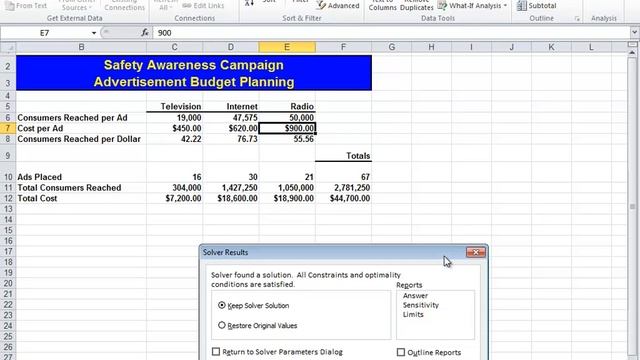 Solver Step 2 and Scenario Manager.mp4 смотреть онлайн