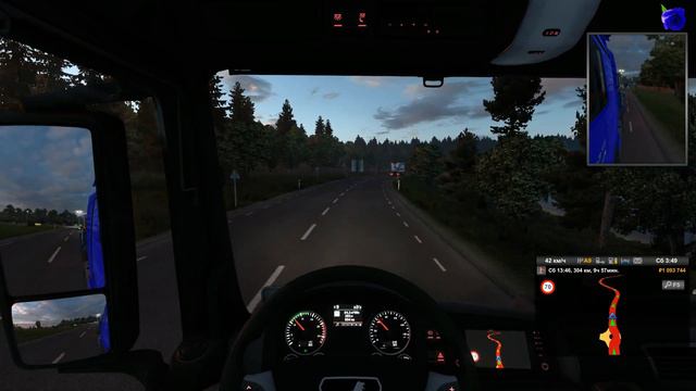 ETS 2 N11 Из Стокгольма в Палдиски, Каток DYNA GG 2200, Ман смотреть онлайн