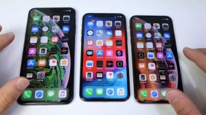 iPhone X Vs iPhone Xs Vs iPhone Xs MAX Battery Test !