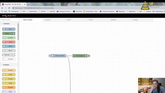 VIweek: Graphical programming beyond G - Use case of LabVIEW integration with Node-RED смотреть онлайн