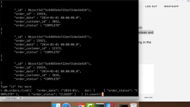 MongoDB Database Operations - Querying Collections - Tasks or Scenarios смотреть онлайн