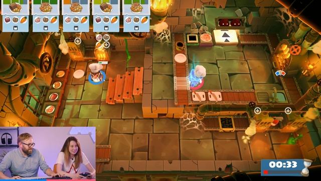 Overcooked 2 Night of the Hangry Horde let's play - UNBREAD NIGHTMARE смотреть онлайн
