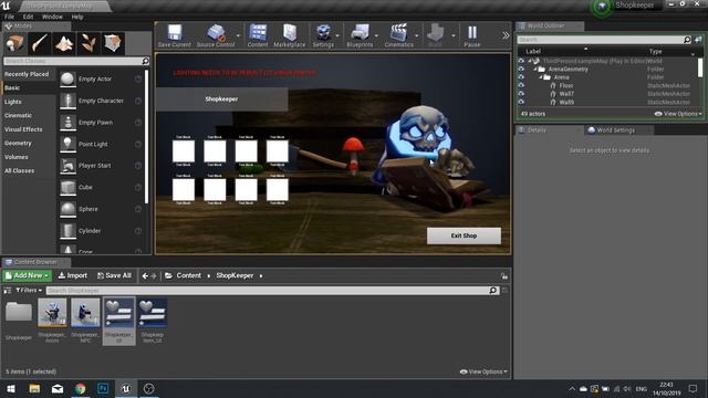Unreal Engine 4 Tutorial – Shopkeeper Pt.3 – Item Slots смотреть онлайн