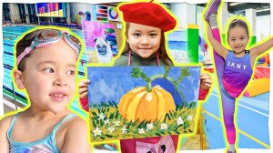 ОПЯТЬ ЗАПИСАЛИСЬ НА НОВЫЕ КРУЖКИ/Видео Анютка малютка