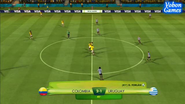 Колумбия - Уругвай [FIFA WORLD CUP 2014 Brazil] 1/8 финала смотреть онлайн