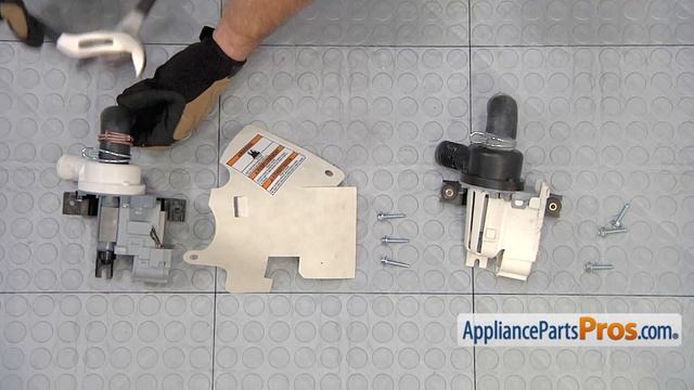 How To: Whirlpool/KitchenAid/Maytag Drain Pump W10536347 смотреть онлайн