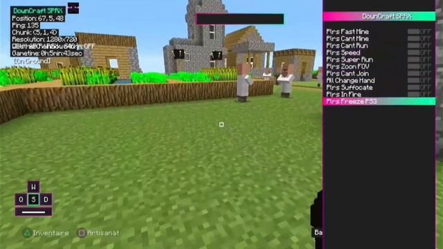 MOD MENU MINECRAFT PS3 [DOWNCRAFT V4.5] [FREE] [HEN/CFW] [SPRX] смотреть онлайн