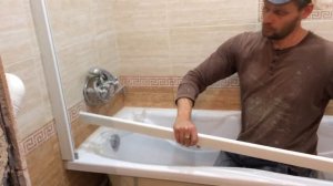 КАК УСТАНОВИТЬ ШТОРКИ TRITON НА ВАННУЮ