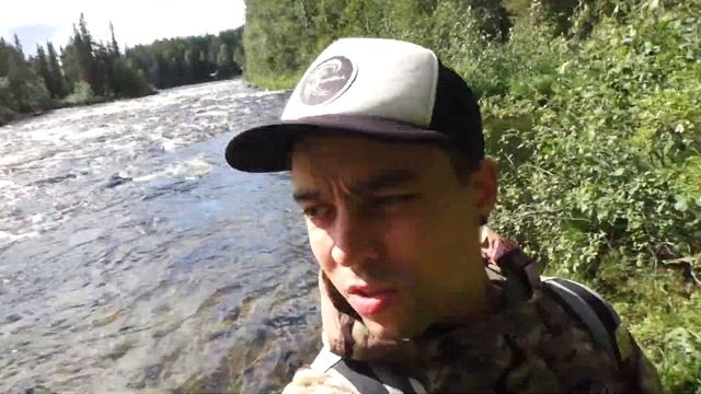 Ловля форели в горной реке. Кандалакша смотреть онлайн