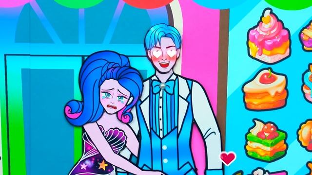 Paper Dolls Dress Up - Orphan Squid Game Hardships Vs Stepmother Family Dress - Barbie Story