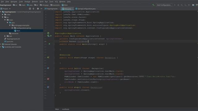 JavaFX+Maven+Spring – Step by step смотреть онлайн
