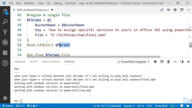 How To Find And Download Files From Amazon S3 Using PowerShell смотреть онлайн