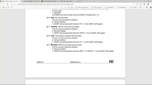 4.2 - Прерывания, практика