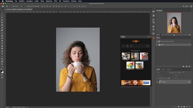Adobe Photohop CC - Tutorial FX Box & Pencil Sketch FX Download [ITA], Studio72 смотреть онлайн