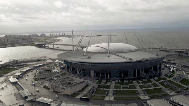 Крестовский остров с квадрокоптера смотреть онлайн