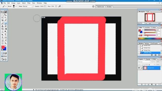 how to use Brush tool in Photoshop | class No 13 смотреть онлайн