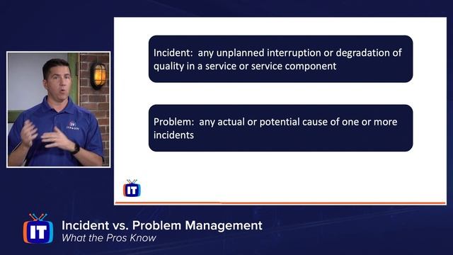 IT Incident Management Vs. Problem Management - ITIL4