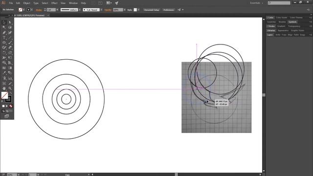 How To Design A Logo With Golden Ratio | Adobe Illustrator Tutorial | Wings