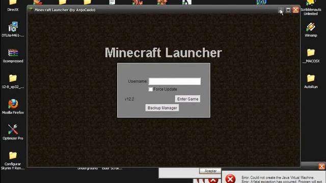 Tutorial Minecraft - Como Solucionar El Problema Java Virtual Machine Launcher смотреть онлайн