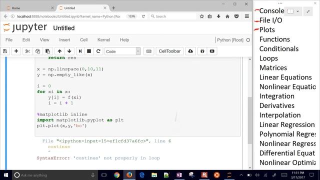 Functions, Loops, Conditionals, Linear Equations in Python смотреть онлайн