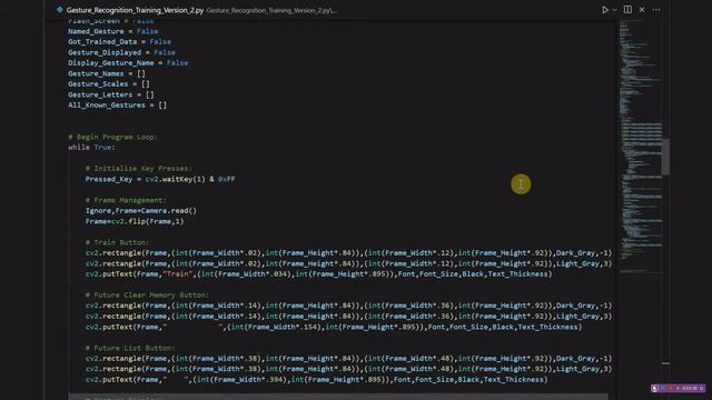 OpenCV Gesture Recognition Supervised Learning Version Two смотреть онлайн