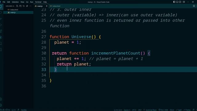 Higher Order Function and Closures || JavaScript | Hindi || Coding Scenes смотреть онлайн