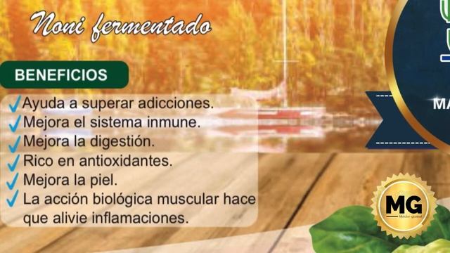 Beneficios Del MORINZYME O NONI | #DXN #spirulina #ganoderma #cordyceps #noni