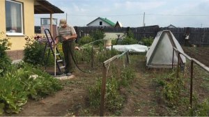 Чистка скважины от песка и ила .